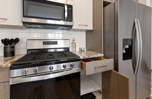Warrenville Apartment | Stylish 2BR Escape | Free Parking, Pool, Pickleball & Playroom