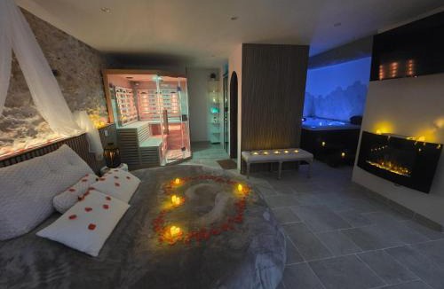 Soisy-Bouy Apartment | Suite Spa Privatif près de Provins Jacuzzi Sauna