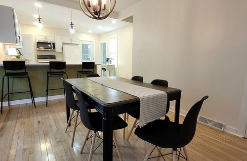 Laurium House | Tasteful, fresh 3BR on quiet street in Calumet