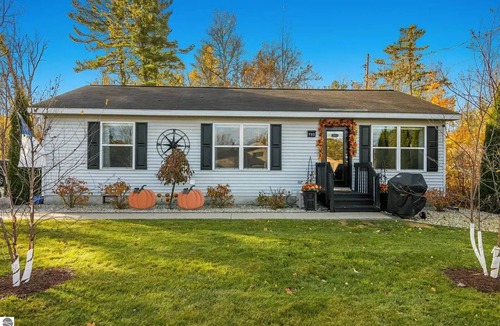Elk Rapids Apartment | The Coastal Hideaway on Ames. Walk to Beach & Downtown.