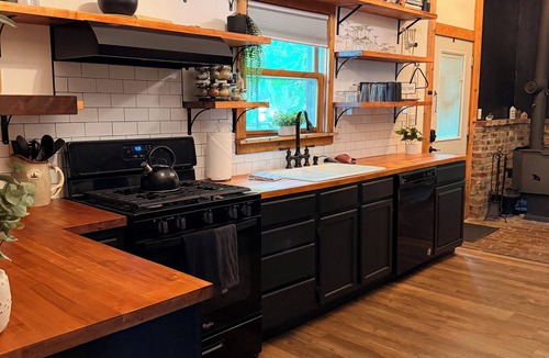 Graymont Cabin | The Schoolhouse Cabin - 2BR, 1.5BA with Hot Tub and Game Room
