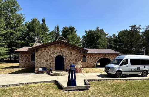 Harrison House | Trails Lodge retreat is steps from The bar and ORV trails!
