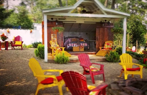 Niles Cabin | Unique Repurposed Barn near Niles for Glamping in Michigan