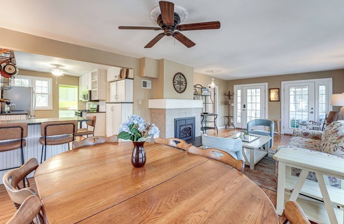 Grand Haven House | Walk to Beach! Serene Lake Michigan Home w/Deck