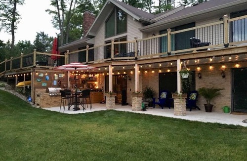 Elkhart House | Waterfront Paradise Retreat: 35 minutes to ND and SBN airport!