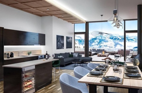 Plan Peisey Apartment | Wifi, sauna, hammam, terrace, balcony, parking, ski locker, 60-66m², Peisey-Vallandry