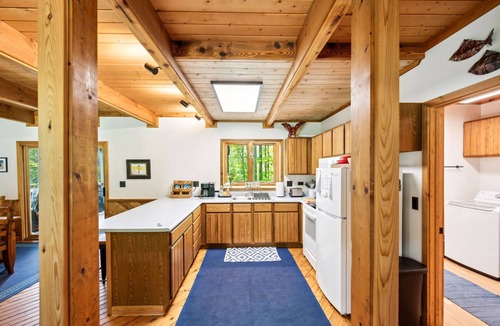 Gills Rock Cottage | Wooded cottage w/large screened porch & fire pit. Comfort and Nature combined.