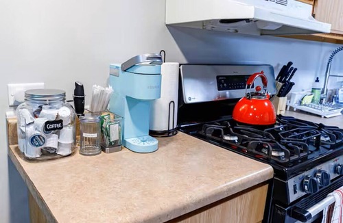 Lakeview Apartment | Wrigleyville Oasis Modern Comfort Steps from Wrigley Field