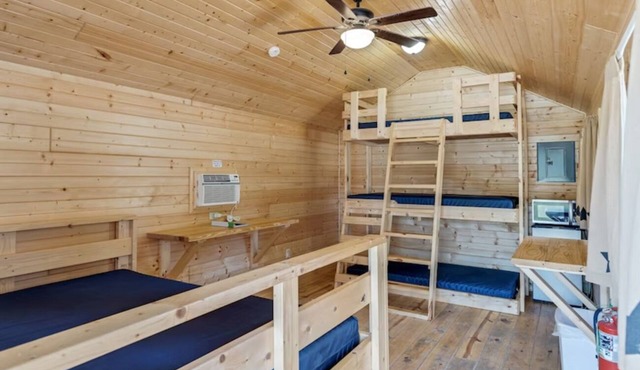 2 Units | Outdoor Adventure Cabin | Lake Swimming, Fishing & Obstacle Course