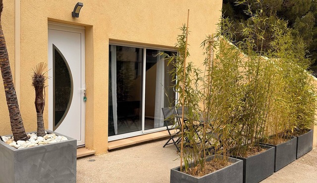 Appartement T3 au RDC dans résidence sécurisé avec terrasse et barbecue