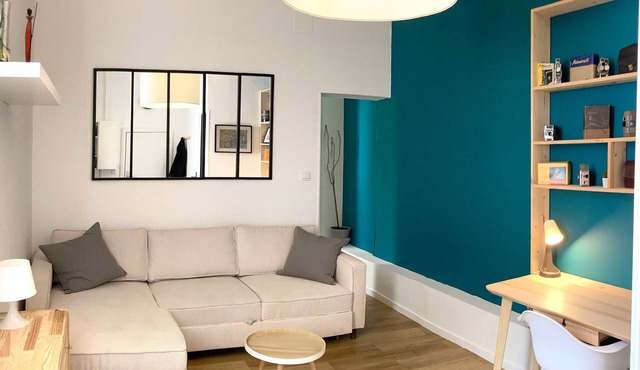 Beautiful cozy studio of 23m² in Marseille.