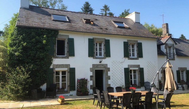 Beautiful Secluded Converted Breton Farmhouse with Pool Generous grounds/gardens