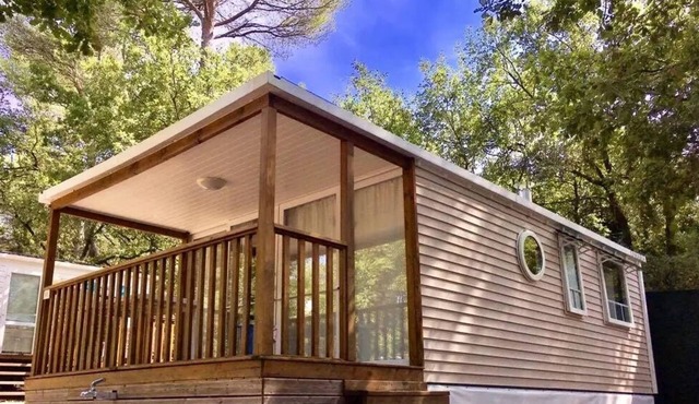 Camping le Devançon* - Mobile home Maxi Confort O'Hara 835 3 rooms 4 people in Peynier