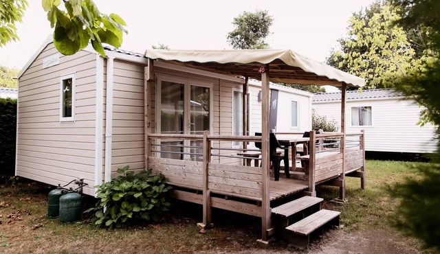 Camping Le Paradis * - Mobile home "Jasmin" 2 bedrooms DIM - SUN 4 people