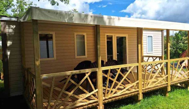 Charming mobile home, terrace - 6 guests