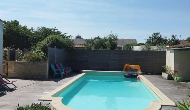 Chezsylvilla SPA, swimming pool, pétanque, ping pong, baby etc. Near beach, oleron