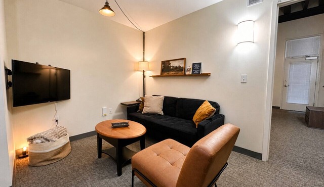 Cream City Industrial Loft Near Fiserv with Parking | Suite 1 | Sleeps 8