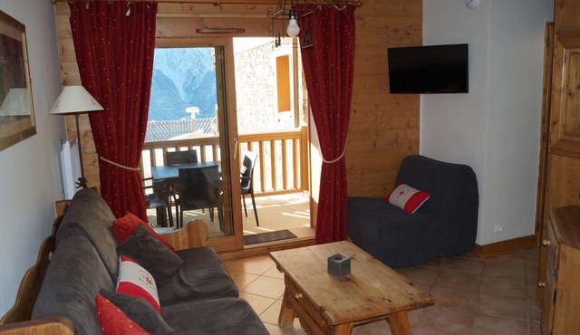 "Domaine Les Saisies " 2 rooms 33 m2, 150m from the slopes Wifi, garage, swimming pool