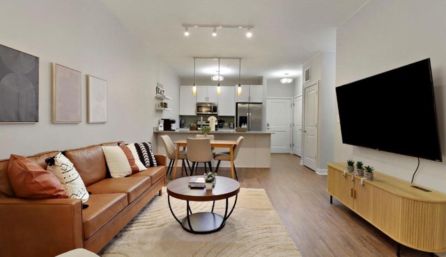 Downtown Elmhurst Luxury Apartments Near Metra & O'Hare with Pool, Gym, Parking & Theater