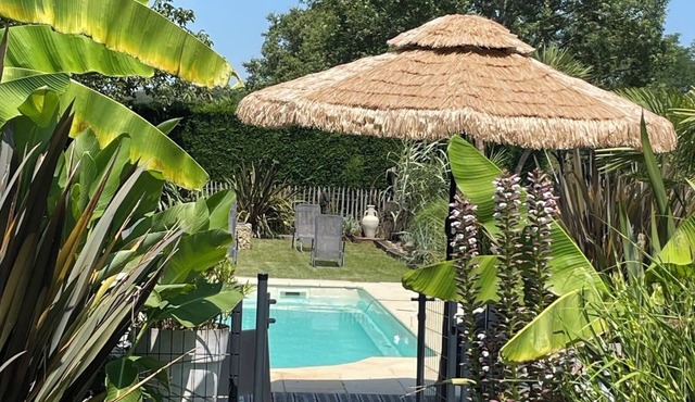 Exceptional private estate for 24 people with 2 swimming pools 12th-century manor house on cliffs