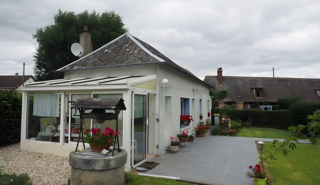 Maison Le Clos des Ânes: private terrace and garden in Sainte-Marguerite sur Duclair