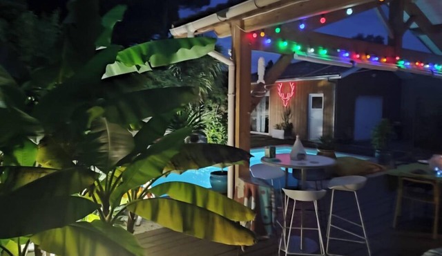 Jolie maison avec piscine