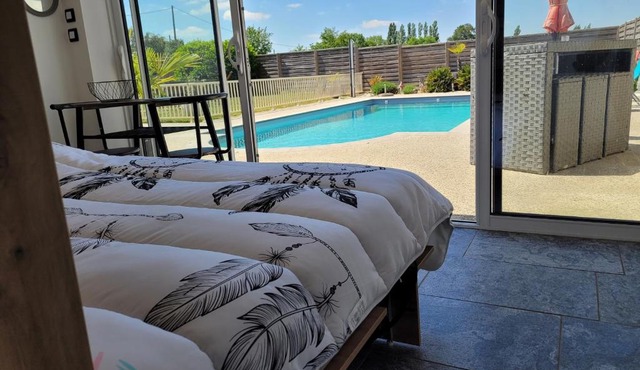 La pool house