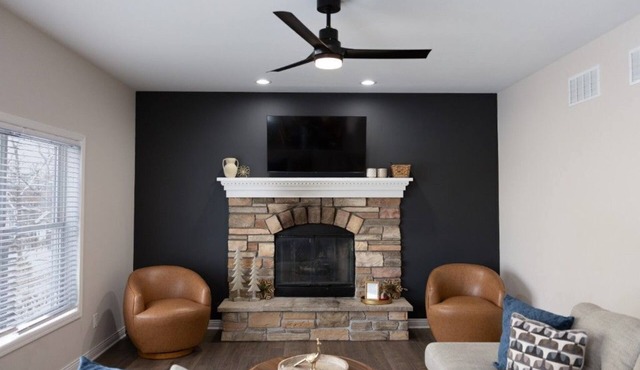 Lake Geneva 4BR House | Rec Lounge + 1 Mi to Beach