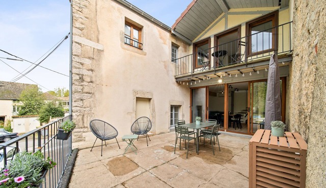 Le Duplex, apartment overlooking the park