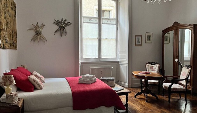Loire Valley 18C 3-star apartment in Centre with today’s comfort and garden