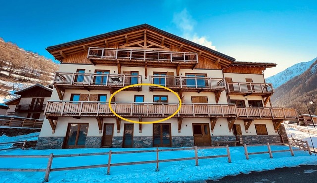 Loue bel Appartement 4 Personnes Tout Confort à L'entrée du Village de Nancroix,