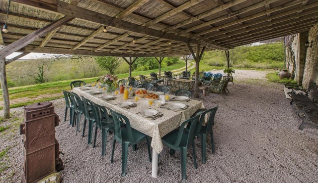 Maison avec grande terrasse et jardin pour 9