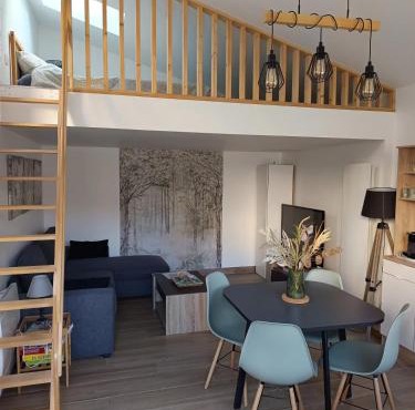 Maison Studio 4 personnes avec mezzanine in Saint-Marcel