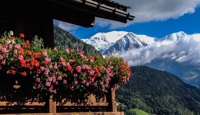 Mountain guide's chalet in the Chamonix valley