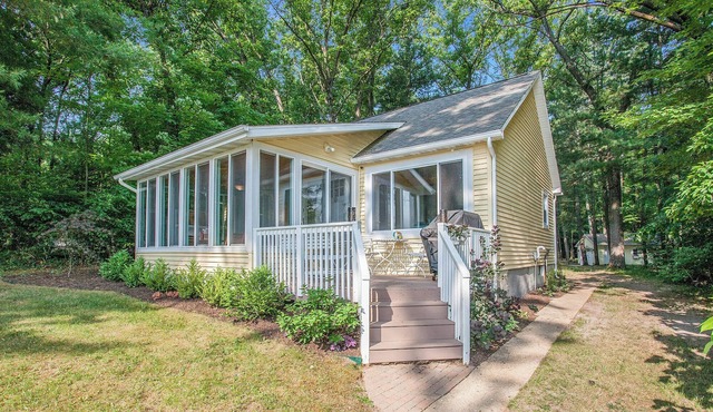 Newly Renovated Lake Front Home w/ Sandy Beach