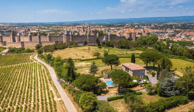 PANORAMIC VILLA · No Car Needed · 360° UNESCO Views · Pool · Aircon · Jacuzzi