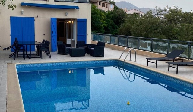 Spacious villa with pool in Nice