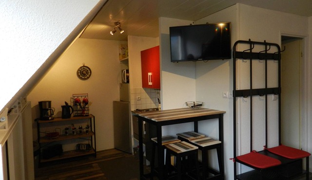 Studio 18m², sleeps 3, near slopes