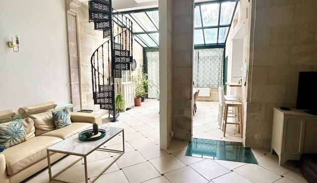 T2 DUPLEX 3RB Duplex apartment with garden terrace
