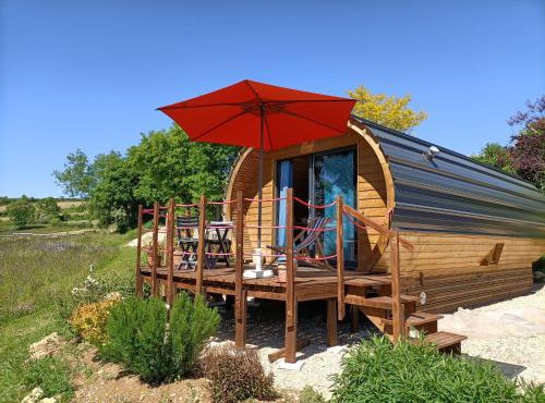Tiny house chez Manou in Castelnau-de-Mandailles