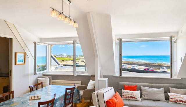 Tipoz'Immo l'Océan Duplex sea view access on foot pets welcome