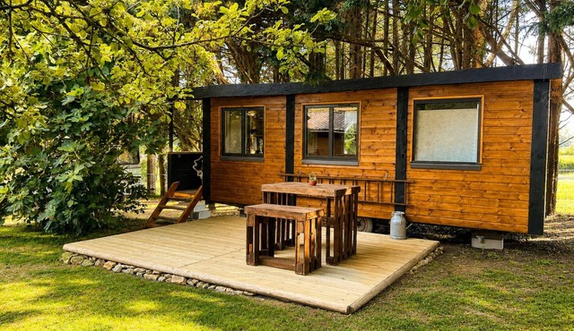 Unique Vacation Rental - Cowboy Caravan + Vintage Bus