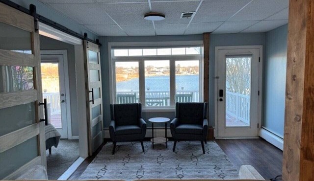 Waterfront White Lake Suite | Private Deck & King Bed