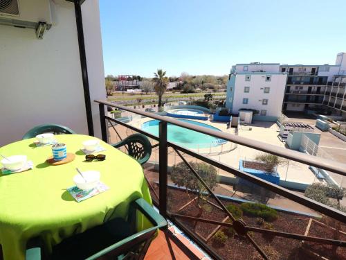 Studio climatisé, piscine et parking à 650M de la plage - FR-1-307-88