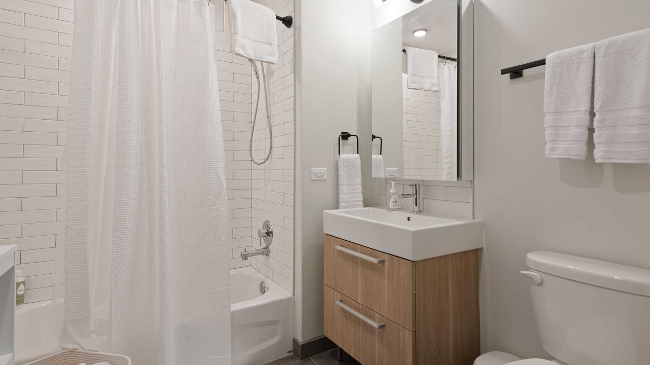 Photo of Bathroom in Downtown Chicago