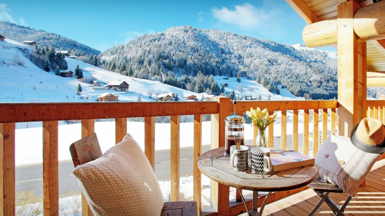 Photo of Patio Balcony in La Clusaz