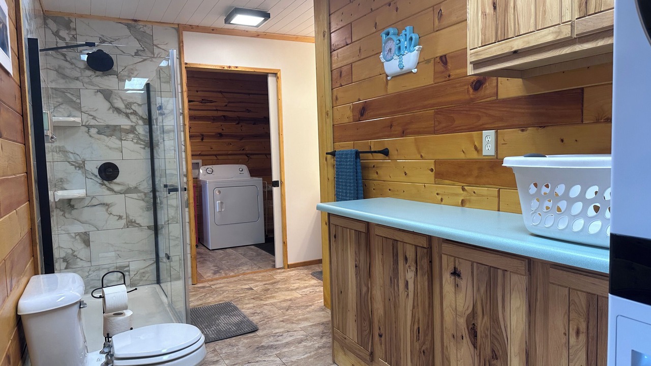 Photo of Bathroom in Christmas