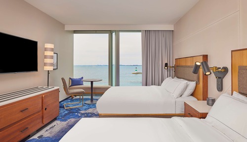 Room, 2 Queen Beds (Hearing, High Floor)