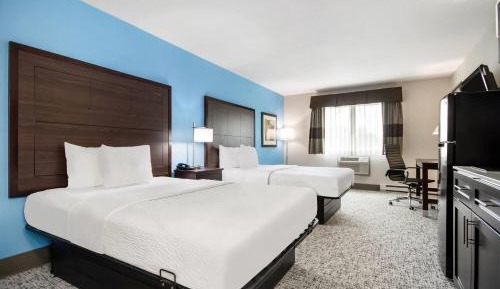 Double Room with Two Double Beds and Kitchen - Non-Smoking