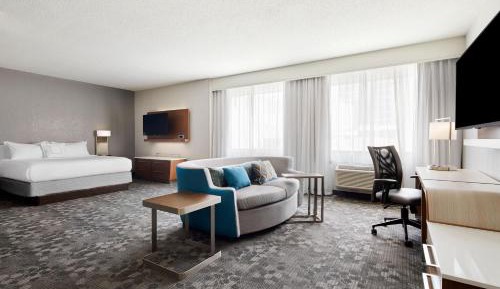 Studio with King Bed and Sofa Bed